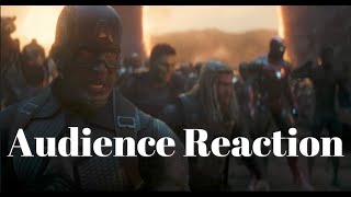 Avengers Endgame Avengers Assemble Audience Reaction April 26 2019 [upl. by Neellek]