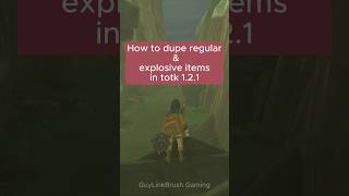 Explosive items duplication glitch in TOTK 121 totk glitch dupe [upl. by Kevin]