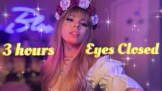 ASMR Luna Bloom Eyes Closed Compilation 3 Hours [upl. by Hentrich]