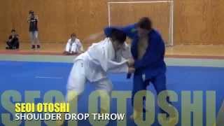 Seoi Otoshi JUDO SHOULDER DROP THROW [upl. by Ortiz]