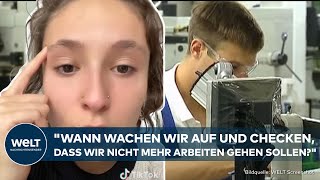 GENERATION Z Leistung WorkLifeBalance Warum das TikTokVideo von Dana Rosa viral geht [upl. by Yrohcaz25]