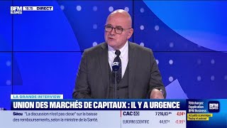 Stéphane Boujnah Euronext  Union des marchés de capitaux il y a urgence [upl. by Schnabel]