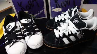 Korn x Adidas shoes unboxing [upl. by Guibert]