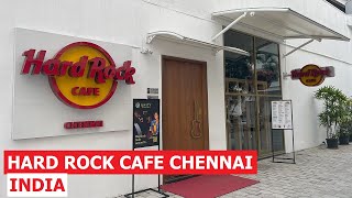 Hard Rock Cafe Chennai India 2024  Ground floor of Pharos Hotel  Quick View [upl. by Eladnwahs]