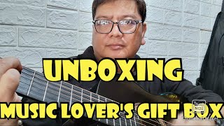 UNBOXING MUSIC LOVERS GIFT BOX [upl. by Gasper]