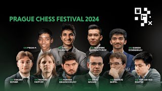 Praga Chess Festival 5  Gukesh Abdusattorov Praggnanandhaa Raport [upl. by Orravan]