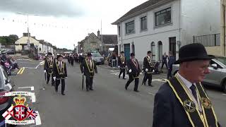 Kilskeery Silver Band 2  Co Fermanagh Grand Black Chapter Annual August In Lisnaskea 2024 [upl. by Mendy878]