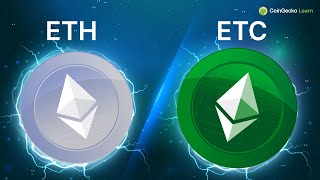 Ethereum VS Ethereum Classic Whats The Difference [upl. by Soilissav]