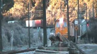 Double Header Kiwi Rail EF On A Frosty Raurimu Morning [upl. by Valeria283]