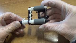 Samsung laser printers How to remove the Paper Roller Assembly [upl. by Millie518]