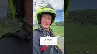 Photo du haut de la grande échelle des pompiers au concours agricole de La Tour d’Auvergne [upl. by Elvera883]