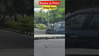 Brezza Vs Fronx  Drag Race  shorts brezza fronx marutisuzuki [upl. by Calva780]