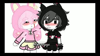 how kuromi and melodys first kiss went •kuroppi• kuromi x my melody [upl. by Jaunita]