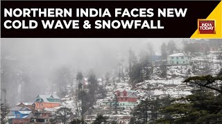 Fresh Snowfall Grips Kashmir Valley And Northern India  India Today News [upl. by Aseefan]