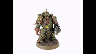 How I Paint Things  Death Guard Plague Marines [upl. by Euqinot383]