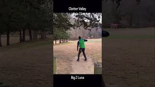 Disc Golf at Clatter Valley Hole 11 discgolf dog [upl. by Grassi704]