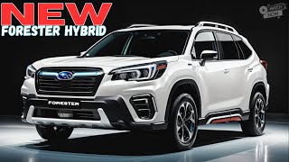 FIRST LOOK  NEW 2025 Subaru Forester hybrid Review  Details Interior And Exterior [upl. by Toy]