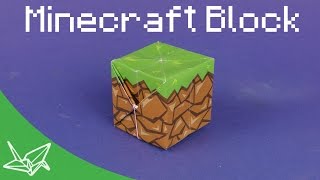 Minecraft Block  Faltanleitung [upl. by Kutzenco]