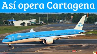 TRÁFICO Aéreo en el AEROPUERTO de CARTAGENA  Videos inéditos [upl. by Daniels]