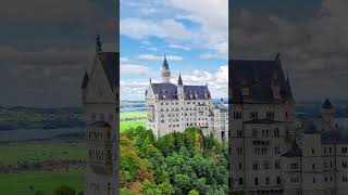 The best view from Neuschwanstein Castle Schwangau neuschwanstein germany [upl. by Eelirrem]