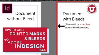 How to Add Printer Marks amp Bleeds to Adobe InDesign [upl. by Frick]