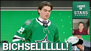 Lian Bichsel Stands out in Dallas Stars Preseason Win over St Louis [upl. by Talyah]