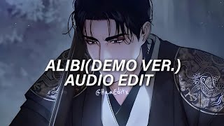 ALIBI Tiktok Version  SEVDALIZA Ft PABLLO VITTAR amp YSEULT Edit Audio [upl. by Mcdade332]