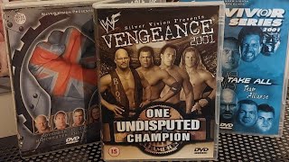 WWF Vengeance 2001 DVD Review WWE [upl. by Enilarac771]