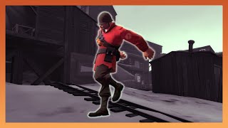 soldier hits the griddy  TF2 [upl. by Eylloh]