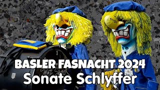 Basler Fasnacht 2024  Sonate Schlyffer [upl. by Yatnuahs389]