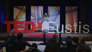 African diasporic dance and the universal hug  Sauda JoAnne Jackson  TEDxEustis [upl. by Leinehtan]