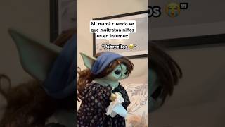 Ojalá yo también le diera tristeza😭 humor meme babyyoda mamá [upl. by Ecahc]