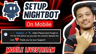 How To Add Nightbot On Youtube Live Stream In Mobile Hindi [upl. by Eelimaj314]