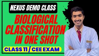 PLANT DIVERSITY Biological Classification in ONE SHOT by Ujjwal Dai  NEXUS Demo Class [upl. by Anilehcim]