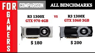 GTX 1060 3GB vs GTX 970  Comparison [upl. by April]