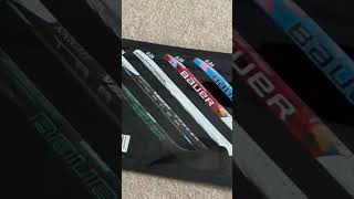 Opening the new Bauer collection 2024 mini sticks bauerhockey hockey [upl. by Joeann]