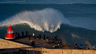 XXXL Nazare 4060 Surf January 8th 2022  Watch Live Surfline Cam Stream [upl. by Giuditta]