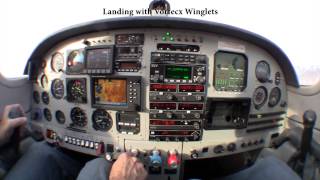 Lancair IVP Vortecx Winglet Testing [upl. by Torrin]