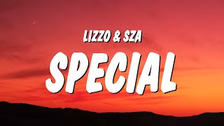 Lizzo  Special Lyrics ft SZA [upl. by Legnalos344]