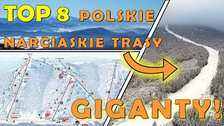 TOP 8 NAJDŁUŻSZE POLSKIE STOKI NARCIARSKIE SKI TRIPS [upl. by Nythsa7]