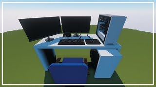 Building My Setup  Minecraft Timelapse [upl. by Einnob140]