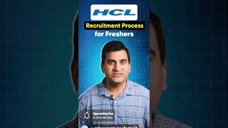 HCL Recruitment Process for Freshers [upl. by Wenonah]