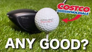 The COSTCO Golf Ball  Kirkland Signature Review [upl. by Anelaj]