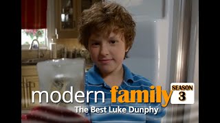 Modern Family  Best Luke Dunphy Moments  Bloopers Season 3 [upl. by Yorke]