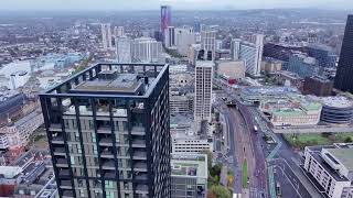 Croydon  London Fly DJi Neo [upl. by Krasnoff926]