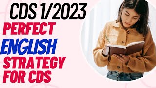 ENGLISH STRATEGY FOR CDS 12023  UPSC CDS  BOOKS AND TEACHERS FOR CDS ENGLISH  ENGLISH STRATEG [upl. by Inna]