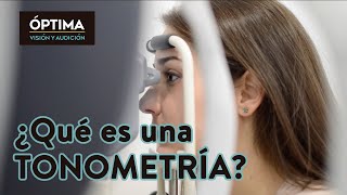 ¿Qué es una tonometría [upl. by Ainola]