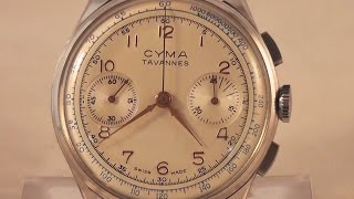 Chrono Cyma Tavannes CalVenus 175 anni 50 [upl. by Siegel927]