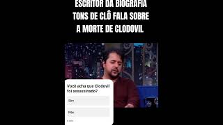 Escritor e Jornalista Carlos Minuano fala sobre a morte de Clodovil clodovil danilogentilli [upl. by Sinegold]