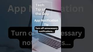 Tech Tip App Notification Tip productivityhacks productivitytips getstuffdone apps [upl. by Oderfla]